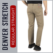 Lade das Bild in den Galerie-Viewer, HERO DENVER / STRETCH / tabac structure / 5- POCKET / STRAIGHT FIT / HERREN JEANS HOSE
