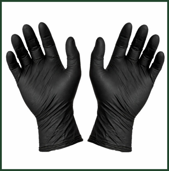PACKEO | EINMALHANDSCHUHE | SCHWARZ