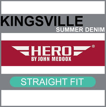 Lade das Bild in den Galerie-Viewer, Hero KINGSVILLE | Graphite Grey | STRAIGHT FIT | Bermuda | Summer Denim | Herren
