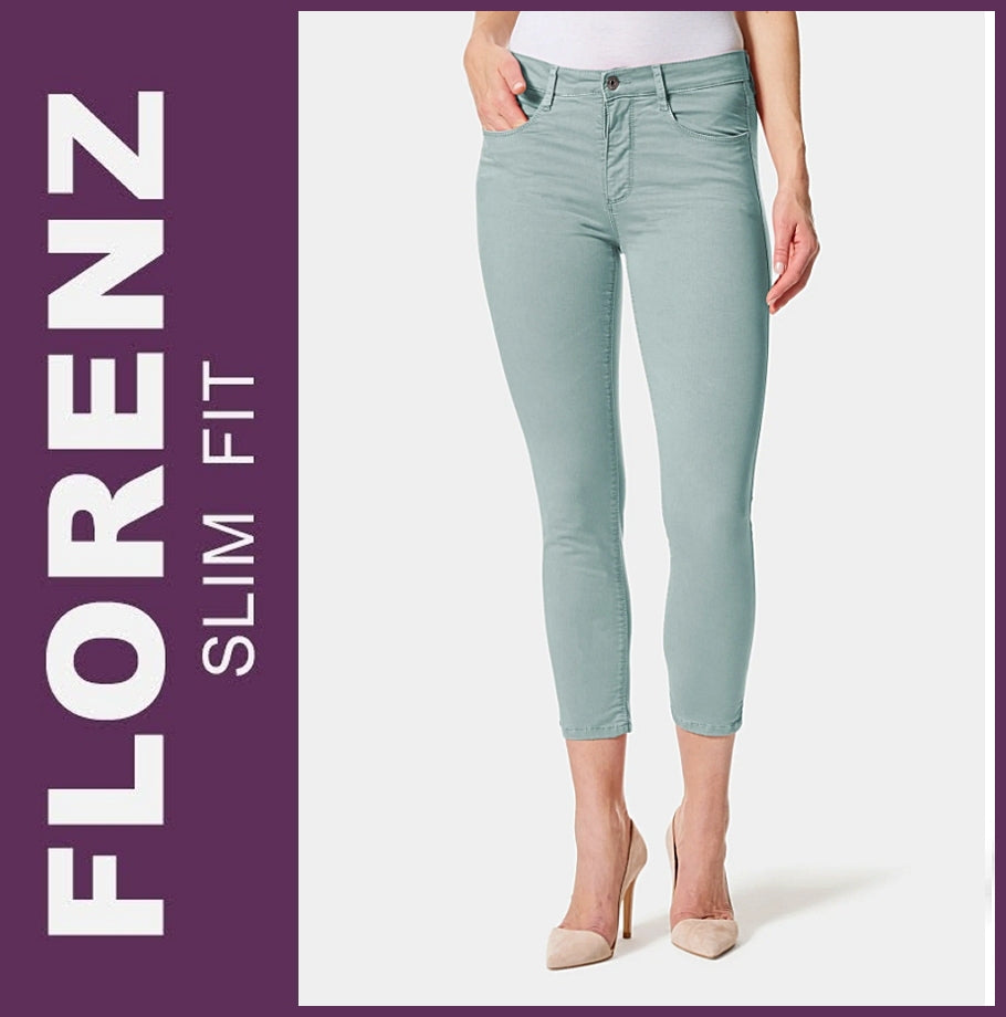 STOOKER FLORENZ / STRETCH / chinoise green / SLIM FIT / DAMEN JEANS HOSE