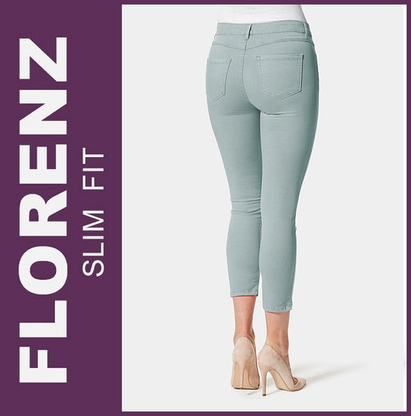 STOOKER FLORENZ / STRETCH / chinoise green / SLIM FIT / DAMEN JEANS HOSE