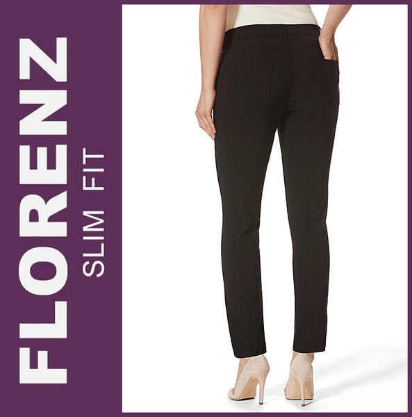 STOOKER FLORENZ / STRETCH / black denim / SLIM FIT / DAMEN JEANS HOSE