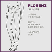 Lade das Bild in den Galerie-Viewer, STOOKER FLORENZ DAMEN STRETCH WARME JEANS HOSE SLIM FIT - Lilac
