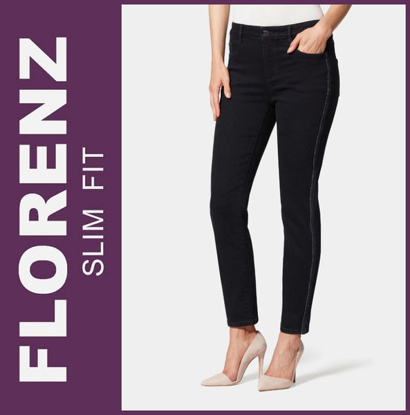 STOOKER FLORENZ / STRETCH / tinted denim / SLIM FIT / DAMEN JEANS HOSE