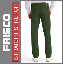 Lade das Bild in den Galerie-Viewer, STOOKER FRISCO | Green Classic | Stretch Denim | Regular Straight | Jeans Hose | HERREN | Rückansicht
