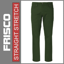 Lade das Bild in den Galerie-Viewer, STOOKER FRISCO | Green Classic | Stretch Denim | Regular Straight | Jeans Hose | HERREN | Frontansicht Lager
