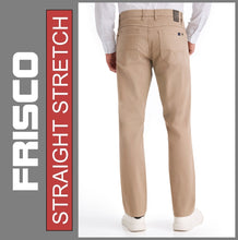 Lade das Bild in den Galerie-Viewer, STOOKER FRISCO | Greige | Stretch Denim | Regular Straight | Jeans Hose | HERREN | Rückansicht
