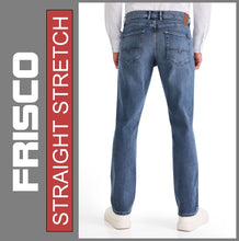 Lade das Bild in den Galerie-Viewer, STOOKER FRISCO | Heavy Stone Wash | Stretch Denim | Regular Straight | Jeans Hose | HERREN | Rückansicht
