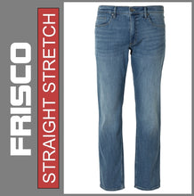 Lade das Bild in den Galerie-Viewer, STOOKER FRISCO | Heavy Stone Wash | Stretch Denim | Regular Straight | Jeans Hose | HERREN | Frontansicht Lager
