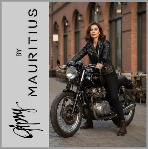 GIPSY by MAURITIUS | Black | Lederjacke | Bikerjacke | PGG W14 LEGV | Damen