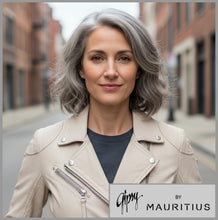 Lade das Bild in den Galerie-Viewer, GIPSY by MAURITIUS | Cream | Lederjacke | Bikerjacke | PGG LABAGV | Damen
