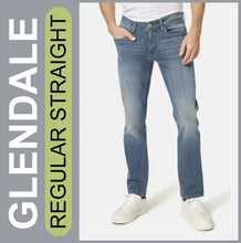 Lade das Bild in den Galerie-Viewer, STOOKER GLENDALE | Dusty Blue | Stretch Denim | Regular Straight | Jeans Hose | HERREN
