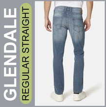 Lade das Bild in den Galerie-Viewer, STOOKER GLENDALE | Dusty Blue | Stretch Denim | Regular Straight | Jeans Hose | HERREN
