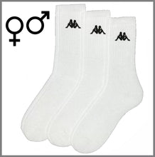 Lade das Bild in den Galerie-Viewer, KAPPA® SOCKEN | Sport | Tennis | Freizeit | Business | Weiss | Herren
