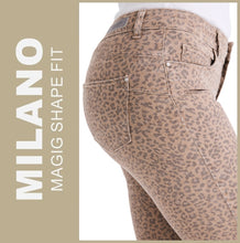 Lade das Bild in den Galerie-Viewer, STOOKER MILANO | Brown Leo | Magic Shape Fit | Damen | Frontansicht Hüfte
