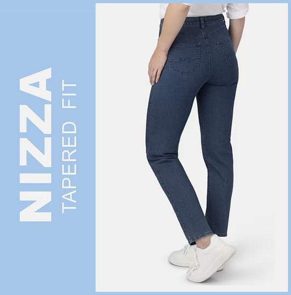 STOOKER NIZZA | Blue Denim | Stretch Jeans | Tapered Fit | DAMEN