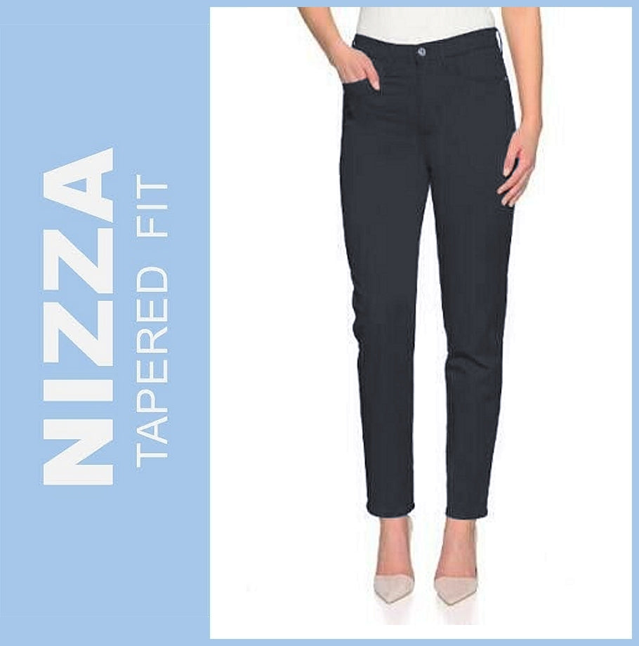 STOOKER NIZZA | Blue Black | Stretch Jeans | Tapered Fit | DAMEN