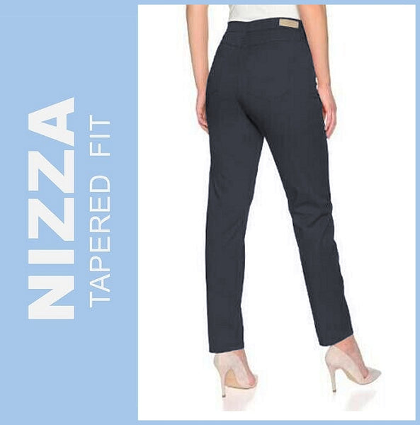 STOOKER NIZZA | Blue Black | Stretch Jeans | Tapered Fit | DAMEN