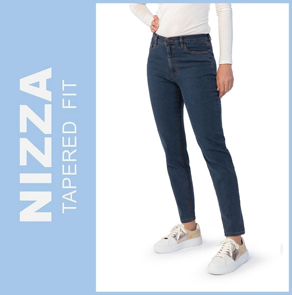 STOOKER NIZZA | Blue Stone | Stretch Jeans | Tapered Fit | DAMEN