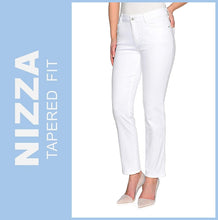 Lade das Bild in den Galerie-Viewer, STOOKER NIZZA | White | Stretch Jeans | Tapered Fit | DAMEN
