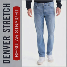 Laden und Abspielen von Videos im Galerie-Viewer, HERO DENVER | Lightbluestone | Stretch Denim | Straight Fit | Jeans Hose | HERREN
