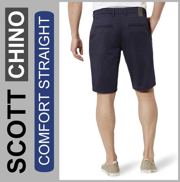 Stooker SCOTT CHINO | Herren | navy | COMFORT STRAIGHT FIT | Bermuda-Hose