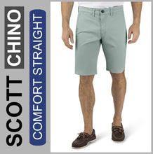 Lade das Bild in den Galerie-Viewer, Stooker SCOTT CHINO | Herren | Chinoise Green | COMFORT STRAIGHT FIT | Bermuda-Hose | Frontansicht
