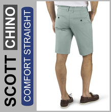 Lade das Bild in den Galerie-Viewer, Stooker SCOTT CHINO | Herren | Chinoise Green | COMFORT STRAIGHT FIT | Bermuda-Hose | Rückansicht
