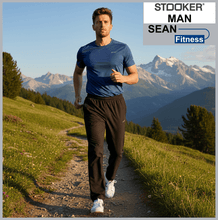 Lade das Bild in den Galerie-Viewer, STOOKER SEAN | Black | Fitness | Sport | Joggen | Laufen | Outdoor | HERREN
