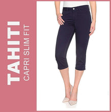 Lade das Bild in den Galerie-Viewer, STOOKER TAHITI | Blue Night | 7/8 Capri Stretch Jeans | Slim Fit | DAMEN
