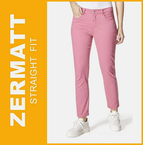 STOOKER ZERMATT | Fruit Dove Pink | Stretch Jeans | Straight Slim Fit | Damen