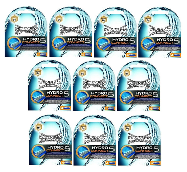 Wilkinson SWORD Hydro5 CONNECT Rasierklingen 40 Stück Original /OVP/ - 10x4er Pack