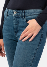 Lade das Bild in den Galerie-Viewer, STOOKER FLORENZ Damen Stretch Jeans Hose - Slim Fit Style - Heavy Used Blue
