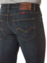 Lade das Bild in den Galerie-Viewer, Jeans Regular Straight Stretch DENVER - antic blue
