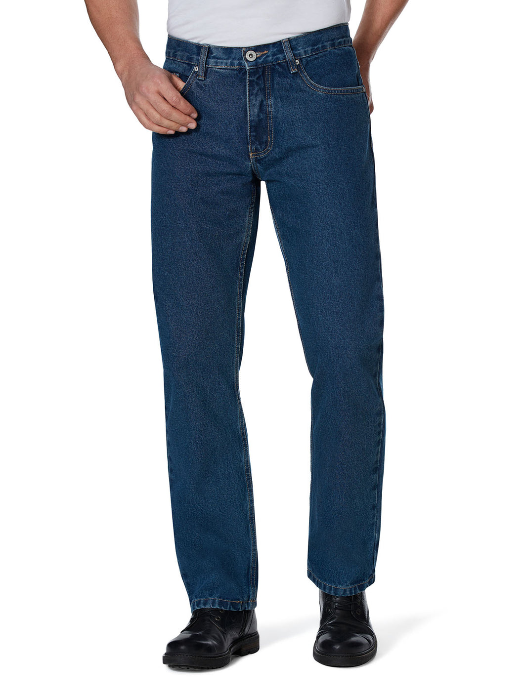 ROUNDER MADOX - 100% Baumwolle - JEANS HOSE - blue stone